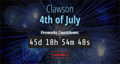Desktop Screenshot of clawson4thofjuly.org