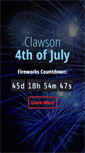 Mobile Screenshot of clawson4thofjuly.org
